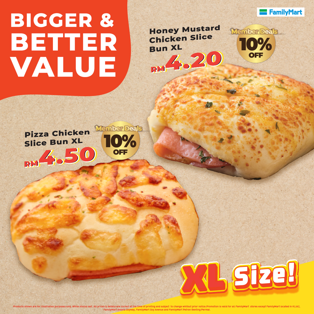 Familymart Promotion - New XL Bun